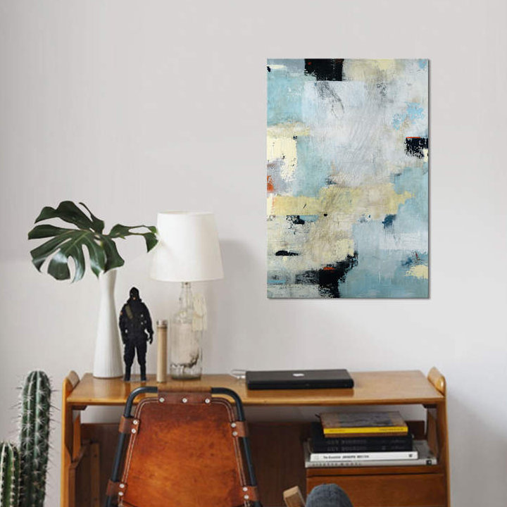 « i veux it all », impression sur toile, H 18 po x l 12 po x P 1,5 po, Toile tendue, Pas de tapis