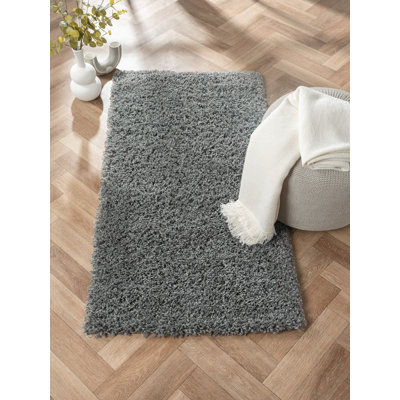 Shaggy Lush grey Rug
