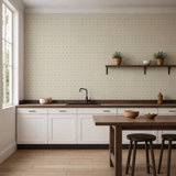 Stone Lace - Linen Melody Wallpaper