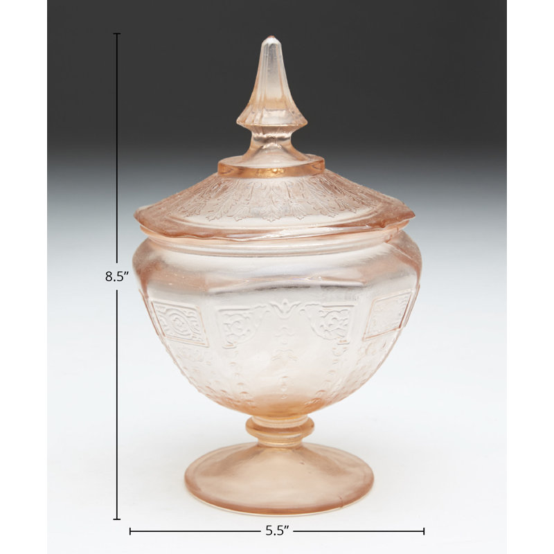 Bol décoratif en verre Premo, Rose