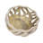Speckled Stoneware Bread Basket with Reactive Glaze