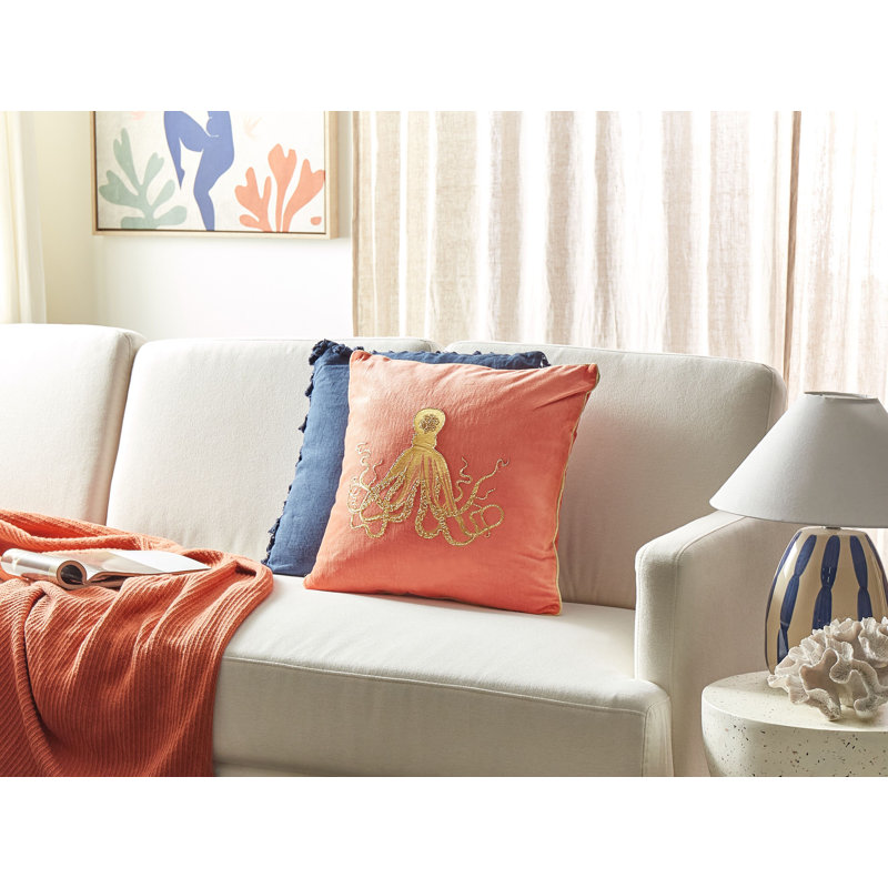 Catana Animal Print Square Cushion, Red