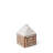 Gingerbread 4.7'' H Stoneware Tabletop Lantern