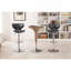 Ensemble de 2 tabourets de bar Upholstery Airlift-1998560903