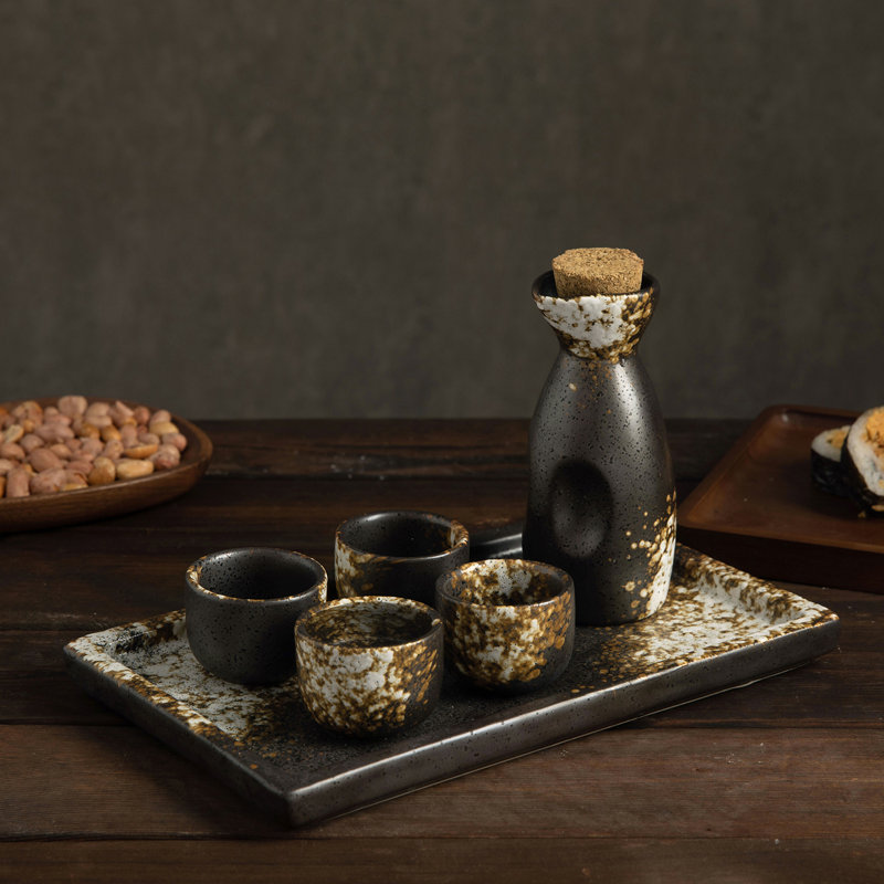 6 Piece Beverage Serving Set