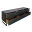 Armoire 86,5 x 20 x 30,5 po, noir
