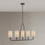 Lustre linéaire à 5 lumières