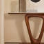 Console en bois de teck fritté