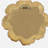 S/2 Gold Rose Hanging Wall Accents