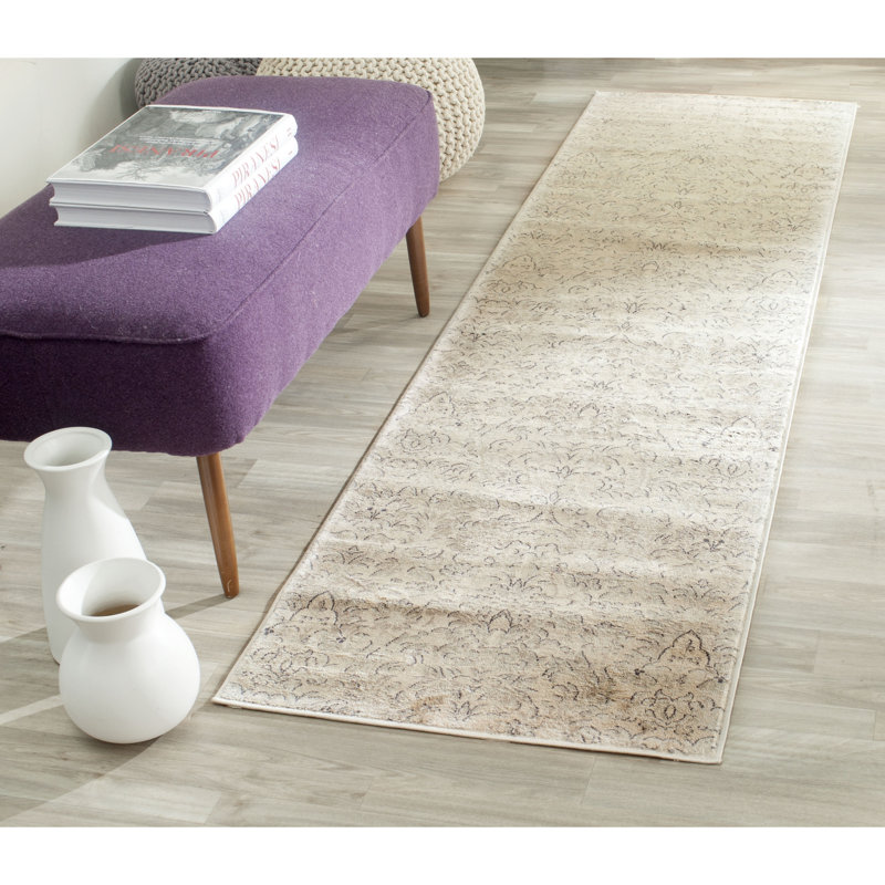 Brigid Performance Floral Rug, Runner 2'2" x 8'