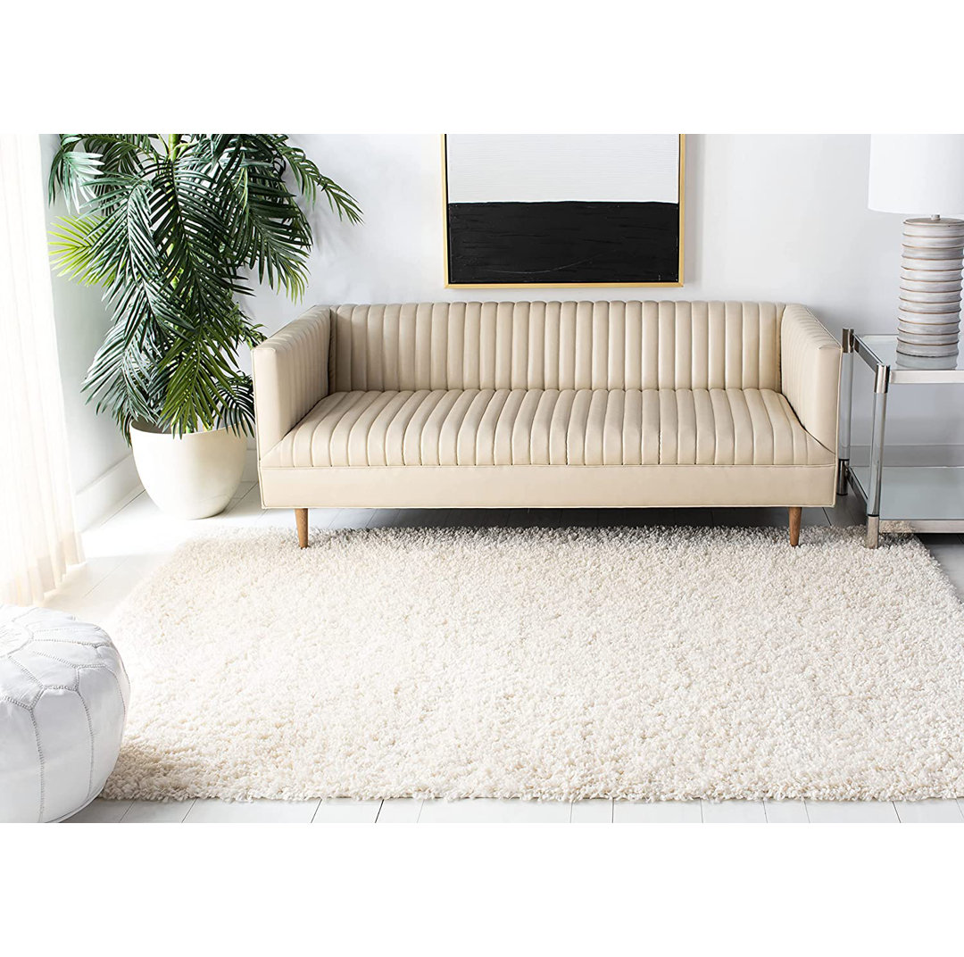 Aanuoluwa Solid Colour Shag 160cm X 230cm Indoor / Outdoor Area Rug