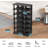 14 Pair Stackable Shoe Rack-1332493561