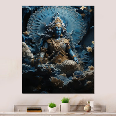 " Hinduism Vishnus Oceanic Ombre "