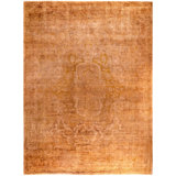 Overdyed One-of-a-Kind 10' 3" X 13' 8" Hand Knotted Area Rug
