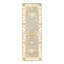 Oriental Area Rug in Gray