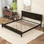  Base de lit plateforme en bois avec tête de lit-2044697847-2044697846