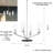 Gibsonton 4 - Light Dimmable Geometric Chandelier