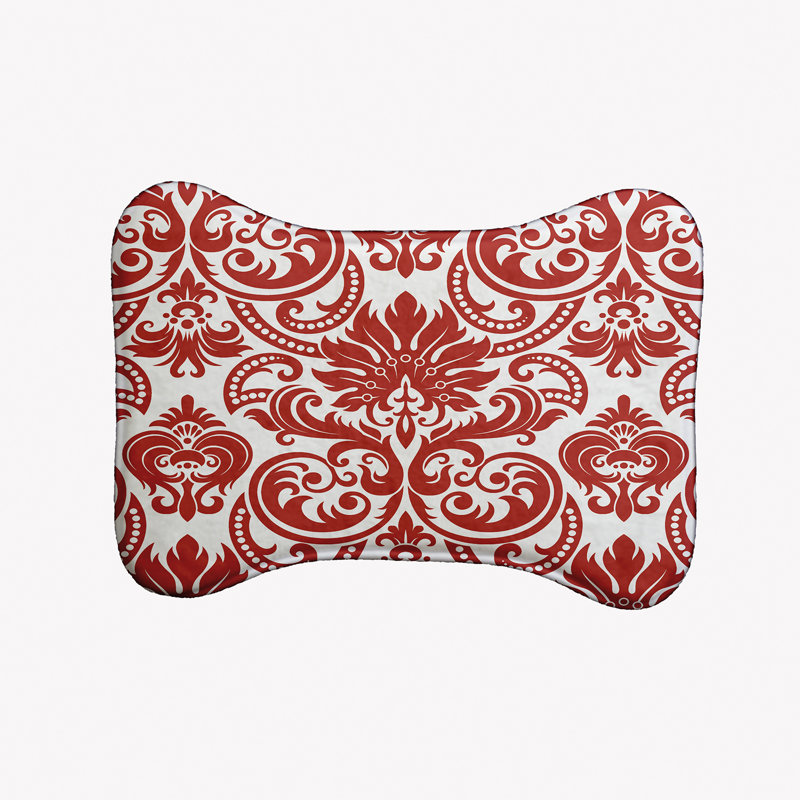 Napperon Alexys, Orange/rouge