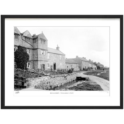Bellerby, Village 1929 - Single Picture Frame Print
