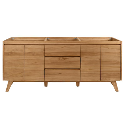 Coventry 72'' W Double Bathroom Vanity Base