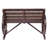 Outsunny 41" Wooden Wagon Wheel Bench, Rustic Outdoor Patio Weather Resistance Furniture, 2-Person Slatted Seat Bench with Backrest, Carbonized-2132125756