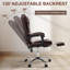 Fauteuil de bureau ergonomique avec repose-pieds Markisha-1239218632