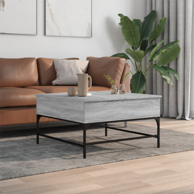 Garges Lift Top Four Leg Coffee Table with Storage