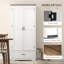 Rangement pour garde-manger de 69 po de hauteur avec 2 portes, un tiroir et des tablettes réglables-1849310346