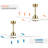 Wivenhoe Solid Wood 3-Blade Propeller Ceiling Fan with Remote-2100788919-2130101020-2097224650