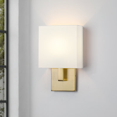 Chrisitne 1-Light Hardwired Dimmable Wall Sconce
