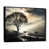 Black Floater Framed