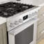 Cuisinière à gaz double autoportante 30 po 4 pieds cubes 800 Series avec convection européenne 800-50964104