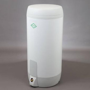 Chauffe-eau électrique en acier inoxydable titane 240 V 302,8 L (66,6 gallons) Eco-King Saga - double éléments de 5 kW