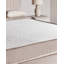 Upholstered Fabric Bed with Mattress-1814271313-1814271319