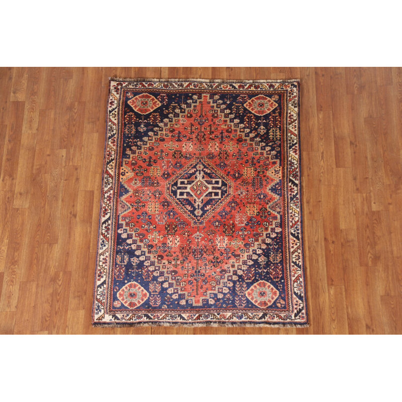 Tapis traditionnel à teinture végétale 4 x 5
