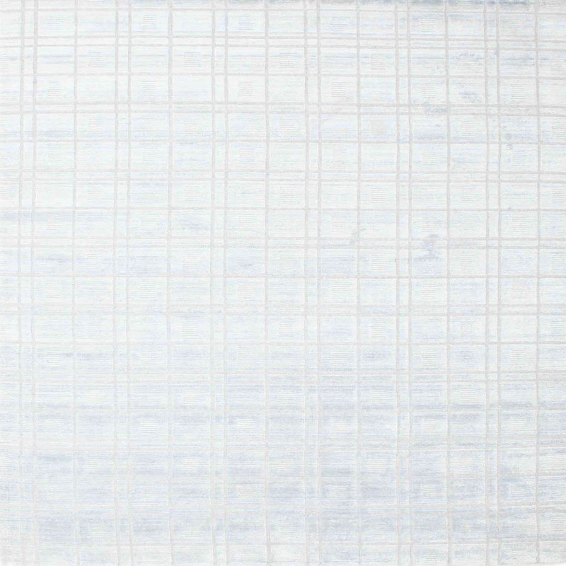Tapis blanc cassé Pamrapo, Carré 7 pi