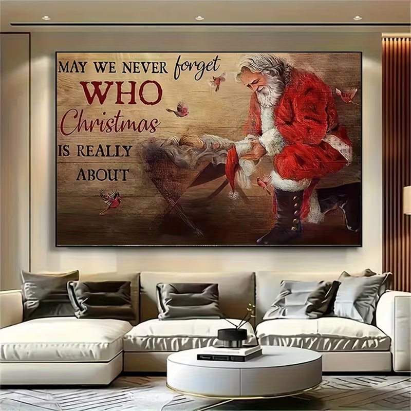 1 Piece Wrapped Canvas Wall Art, 40cm H x 30cm W