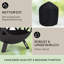 Colima Circle Wood Burning Smokeless Fire Pit-93738030