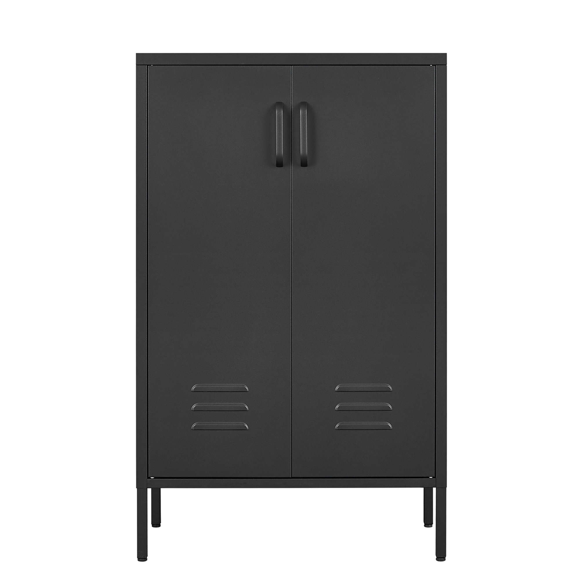 17 Stories 25.59'' Wide 3 - Shelf Storage Cabinet | Wayfair