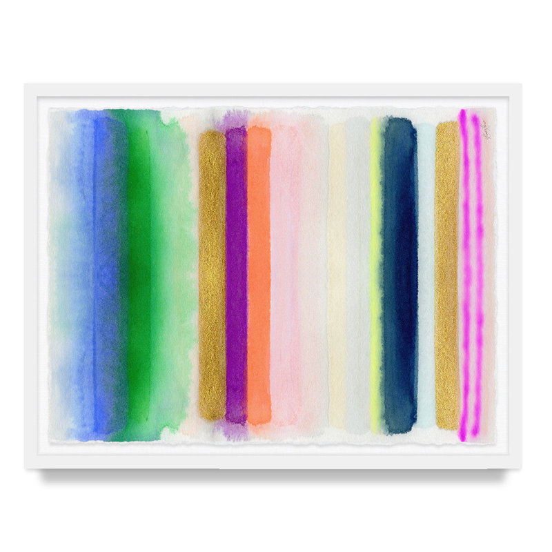 Be The Joy #2 By Kristi Kohut, White Wood, 30" H x 40" W