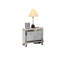 Table de chevet en bois avec 2 tiroirs Andreas