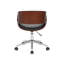 Chaise de bureau en similicuir de style Mid-Century-30970564