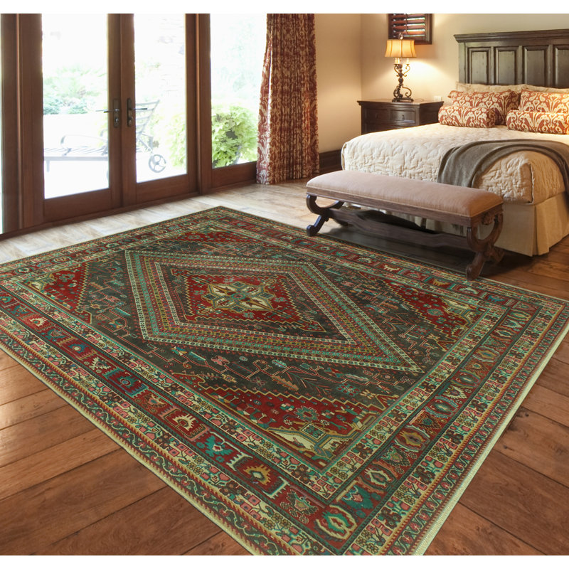 Tapis gris semi-antique Keirra