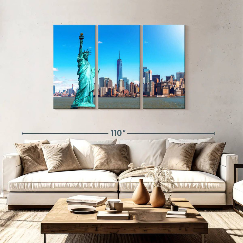 Rorry Statue Of Liberty, 48" H x 74" W