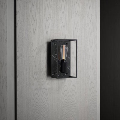 Steel Flush Mounted Sconce