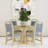 Palaiseur Round Dining Table in Natural