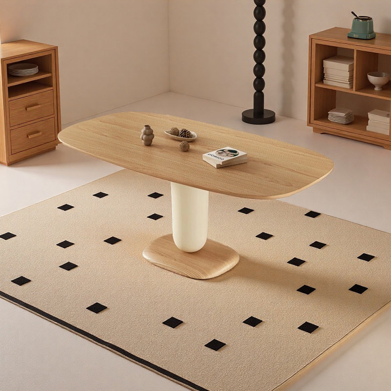 Table de salle à manger Stocksbridge, H 29,52 po x L 70,86 po x l 35,43 po