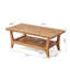 Solid Wood Four Leg Coffee Table-2103228605