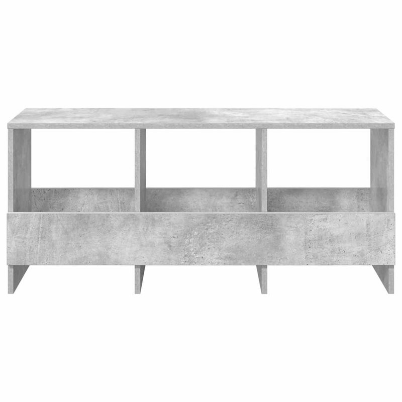 Wood Free Standing Magazine Rack, Grey