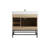 Eugene 36'' Single Bathroom Vanity with Engineered Marble Top-1260670779